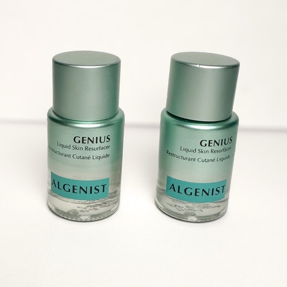 7 pc 🆕 ALGENIST Genius Skincare Sample Set w/ Toner, Anti-Aging Cream, Eye Balm - Picture 3 of 8